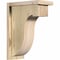 Ekena Millwork Del Monte Rough Sawn Corbel w/Backplate, Douglas Fir, 6"W x 12"D x 16"H COR06X12X16DEL01RDF - alternate 1